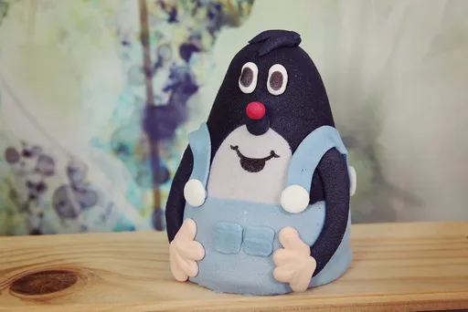 Cukrová dekorace na dort Krtek -