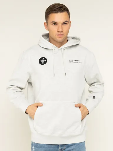 Pepe Jeans pánská šedá mikina Ansel PM581716837 S