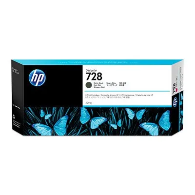 HP 728 F9J68A matná černá (matte black) originální cartridge