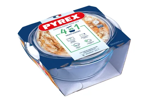 Skleněná zapékací mísa PYREX s víkem 27x23cm/2,3l