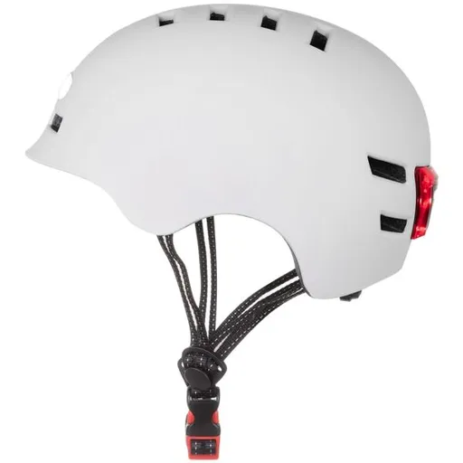 BLUETOUCH HELMET WITH LED Helma, bílá, velikost (48 - 53)