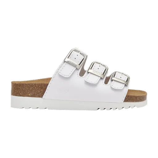 Scholl Pantofle Rio Wedge AD bílá, vel. 39, 39 EU