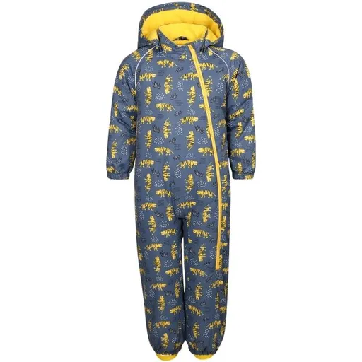 Lewro WAYAN Dětský zateplený overal, šedá, velikost 80-86