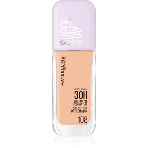 MAYBELLINE NEW YORK SuperStay Lumi-Matte lehký make-up pro dlouhotrvající efekt odstín 108 35 ml