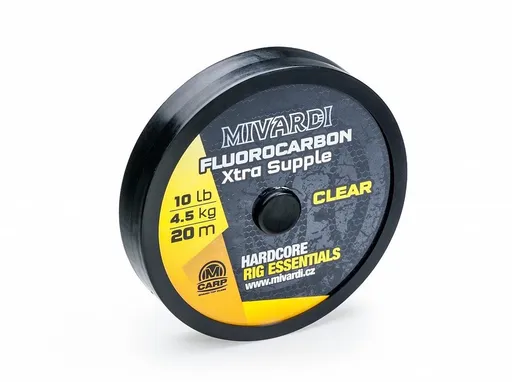 Mivardi Fluorocarbon Xtra Supple 20m - 20lb/9kg,Mivardi Fluorocarbon Xtra Supple 20m - 20lb/9kg