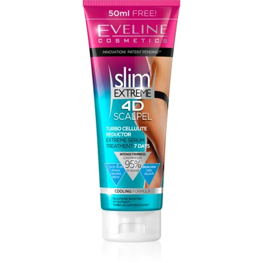 Eveline Cosmetics Slim Extreme 4D Scalpel sérum na celulitidu s chladivým účinkem 250 ml