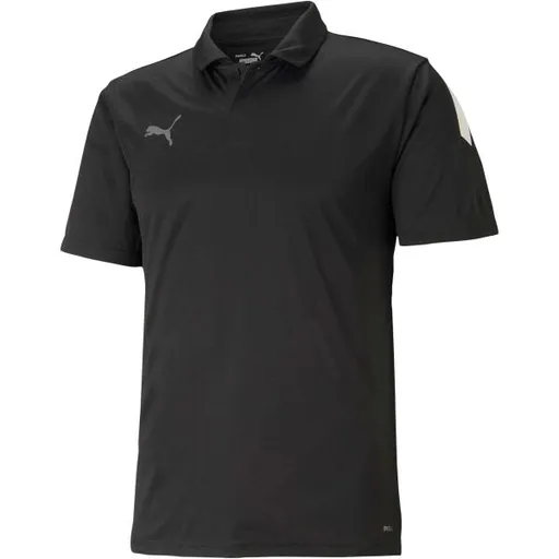 Puma TEAM LIGA SIDELINE POLO SHIRT Pánské polotričko, černá, velikost XXXL