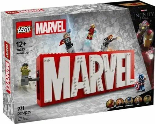 Logo MARVEL a minifigurky - LEGO® Marvel (76313)