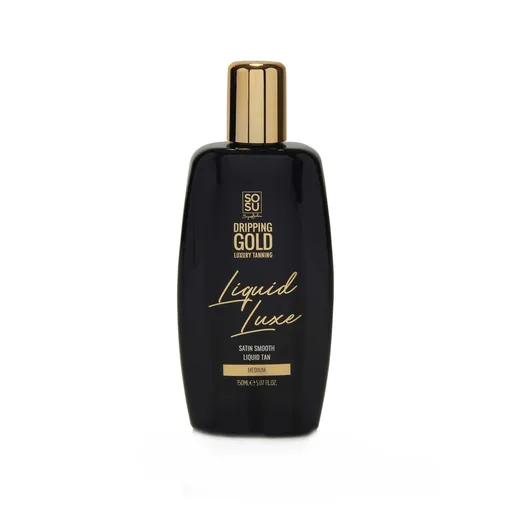 SOSU Dripping Gold Liquid Luxe samoopalovací voda medium 150 ml