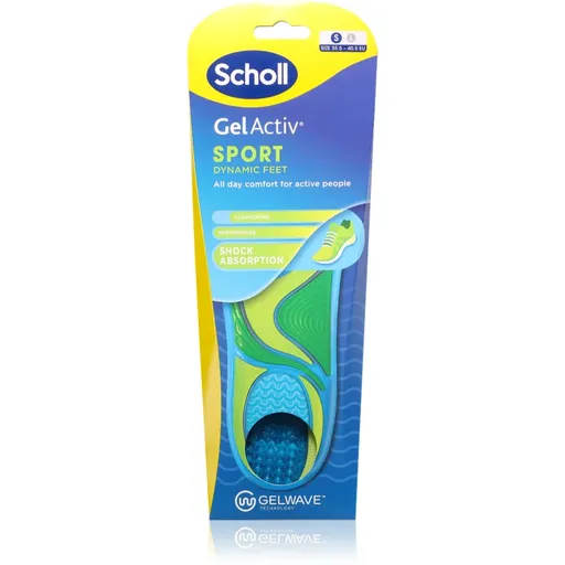 Scholl GelActiv Sport gelové polštářky pro sportovce velikost EU 35.5 - 40.5 1 pár