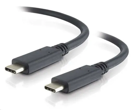PremiumCord USB-C kabel (USB 3.2 generation 2x2, 5A, 100W, 20Gbit/s) černý, 1m