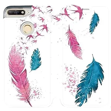 Flipové pouzdro na mobil Honor 7A - MR08S Pírka (5903226370504)