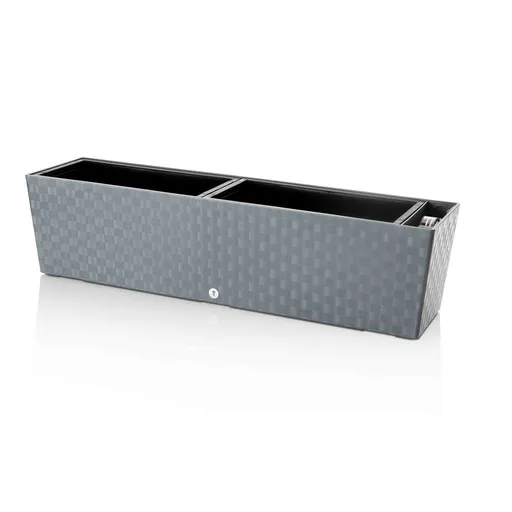 Flower Lover Samozavlažovací truhlík Supreme šedá, 75 cm, 75 cm