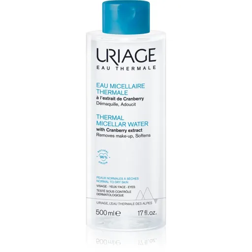 Uriage Hygiène Thermal Micellar Water - Normal to Dry Skin micelární čisticí voda pro normální až suchou pleť 500 ml