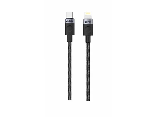 Kabel iPEAX 90010102 USB-C/Lightning 1m Black
