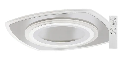 Rabalux Chromové stropní LED svítidlo Taneli2 hranaté 480x480mm 60W 71318
