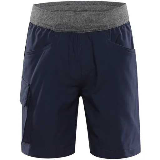 ALPINE PRO ZAMBO Dětské kraťasy, tmavě modrá, velikost 128-134