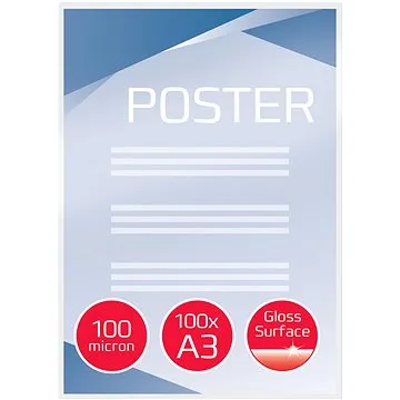 GBC A3/200 lesklé - balení 100 ks (3740307)