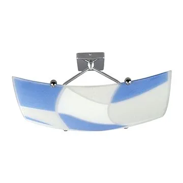 Stropní svítidlo ASPIS 2xE27/100W/230V bílá/Modrá (37992)