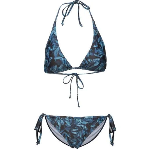 AQUOS MINAL Dámské dvoudílné plavky, tmavě modrá, velikost