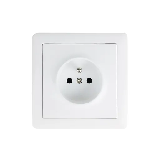 Solight zásuvka Slim, bílá 5B134