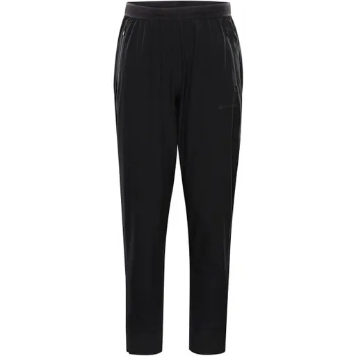 ALPINE PRO ERMEN Pánské softshellové kalhoty, černá, velikost