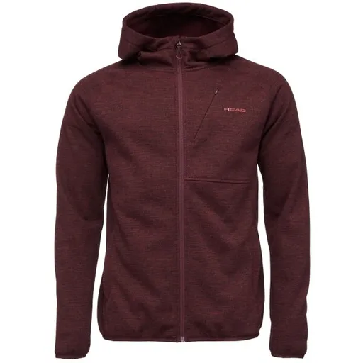 Head GALARDO Pánská technická mikina, vínová, velikost XXL