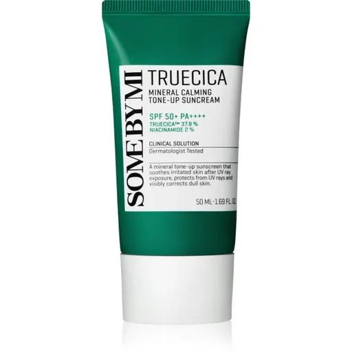 Some By Mi Truecica Mineral Calming Tone-up Suncream zklidňující minerální ochranný krém SPF 50+ 50 ml