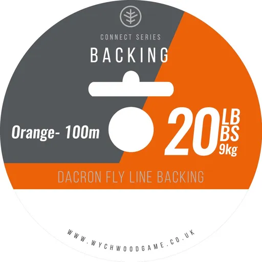 Wychwood Dacron Flyline Backing 20Lb 100m Orange,Wychwood Dacron Flyline Backing 20Lb 100m Orange