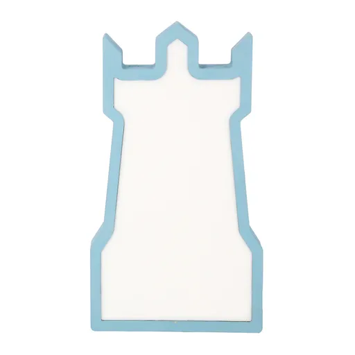 Dětská stolní lampa s věží, LED IQ Kids, modrá