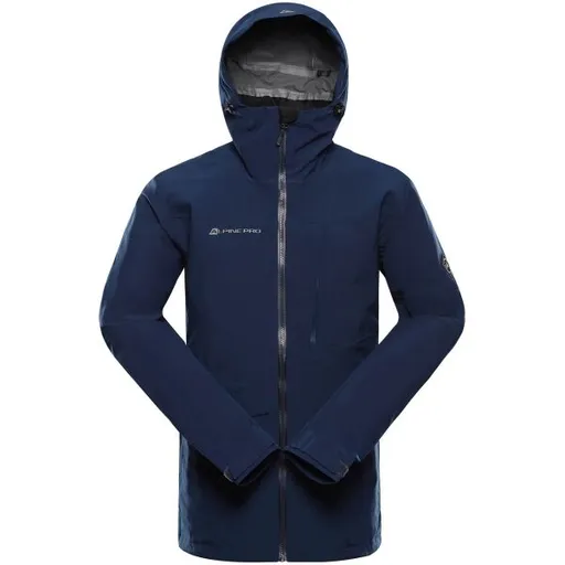 ALPINE PRO ZARR 2 Pánská jarní bunda, tmavě modrá, velikost