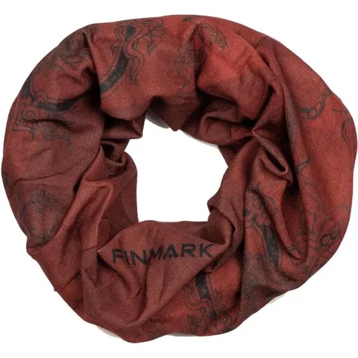 Finmark FS-218 Multifunkční šátek, červená, velikost UNI