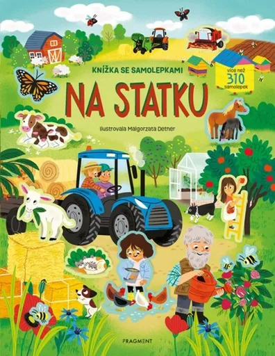 Knížka se samolepkami - Na statku - Joli Hannahová