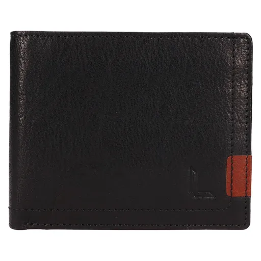 Pánská kožená peněženka Lagen Inigo - černá