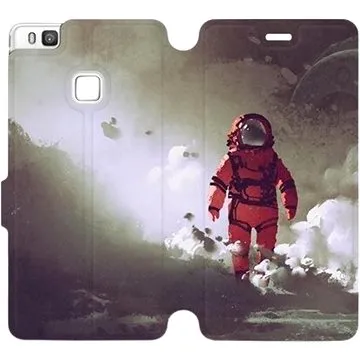 Flipové pouzdro na mobil Huawei P9 Lite - MA07S Týpek ve skafandru (5903226243990)