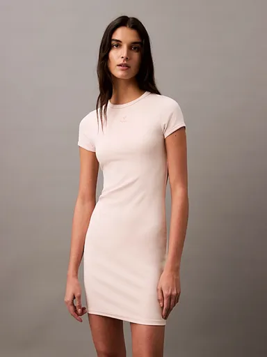 Calvin Klein dámské béžové šaty LV047B266G XS