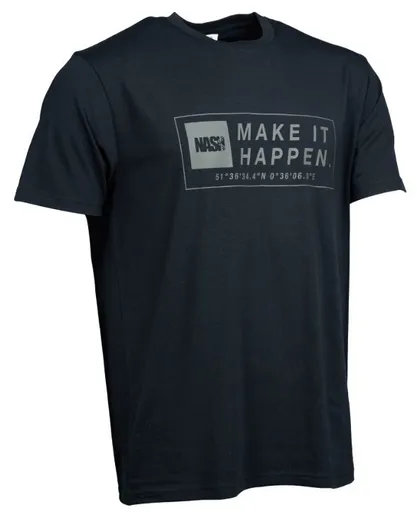 Nash tričko make it happen coordinates t-shirt black - xl