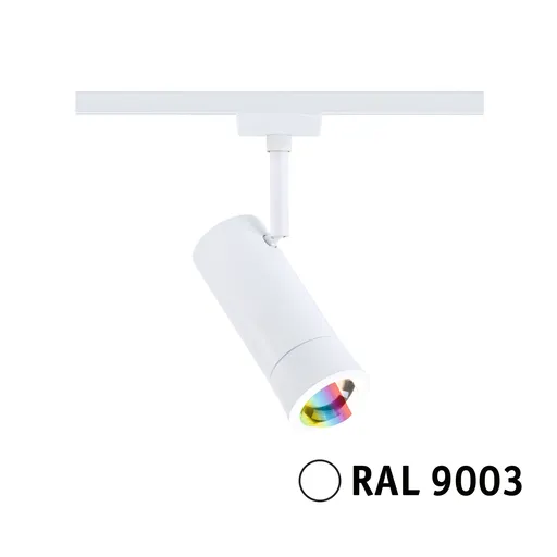 PAULMANN URail spot Smart Home Zigbee 3.0 Tarie RGBW 4,5W RGBW+ stmívatelné 230V bílá