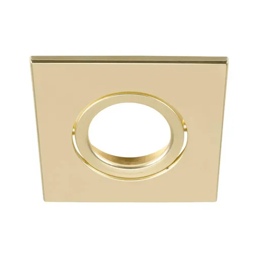 BIG WHITE (SLV) UNIVERSAL DOWNLIGHT kryt pro downlight IP20, výkyvný, hranatý, matně zlatý 1007194