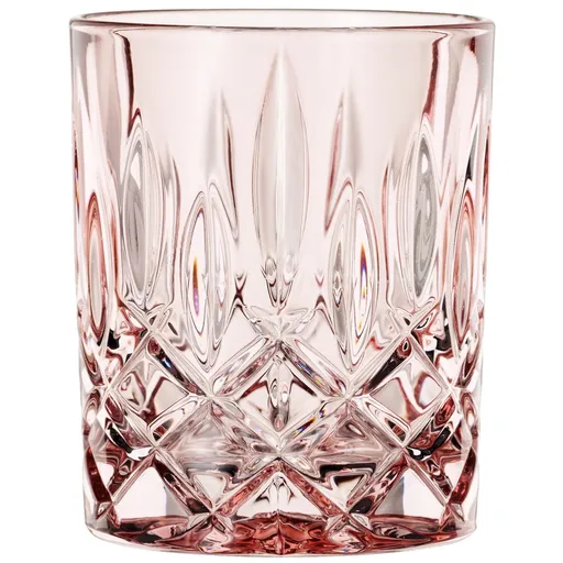 Sklenice na whisky NOBLESSE COLORS, sada 2 ks, 295 ml, růžová, Nachtmann