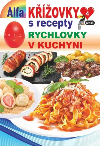 Křížovky s recepty 4/2025 - Rychlovky v kuchyni