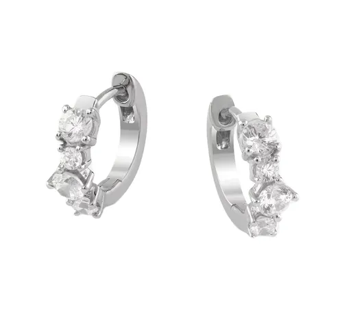 Guess Kruhy s kubickými zirkony Jardin JSBE04467JWRHT/U