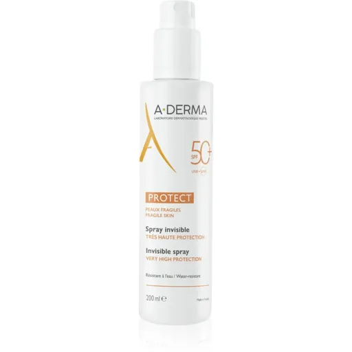 A-Derma Protect Spray ochranné mléko ve spreji SPF 50+ 200 ml
