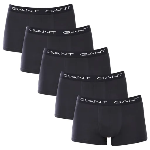 Gant 5PACK pánské boxerky černé (900015003-005) M