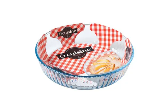 Skleněná zapékací forma na dort OCUISINE 26cm, borosilikát