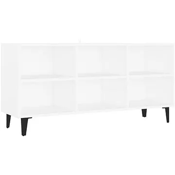 SHUMEE s kovovými nohami bílý 103,5 × 30 × 50 cm (805950)