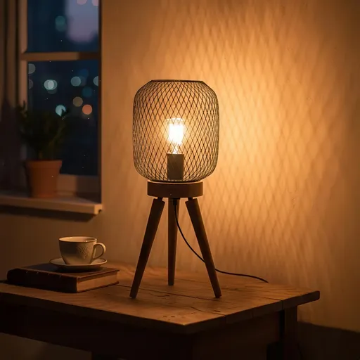 Designová stojací lampa