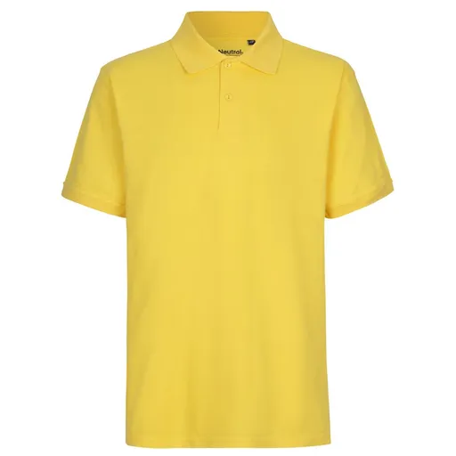 Neutral Pánská polokošile Classic z organické Fairtrade bavlny - Žlutá | M