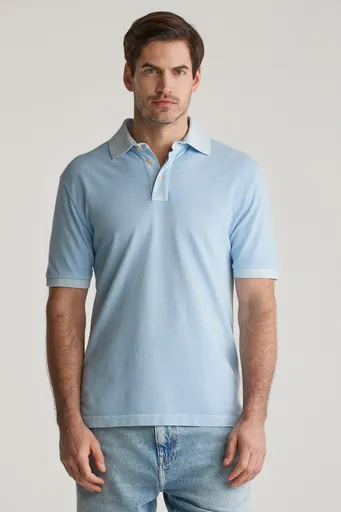 POLOKOŠILE GANT SUNFADED SS POLO FRESH BLUE