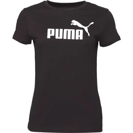 Puma ESSENTIALS N0. 1 LOGO TEE Dámské triko, černá, velikost